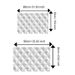 Bathroom Mat Toilet Mat Shower Mat Entrance Rug Absorbent Non-Slip Mat Soft Quick-Dry Machine Washable_maomaolike.com