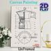 Moka Pot Blueprint Painting Poster, Vintage Technical Detailed Cross-section Moka Pot Illustration Poster, Brings Industrial-style Charm, Suitable For_maomaolike.com