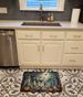 Chihuahua Spooky Halloween Memory Foam Kitchen Mat Machine Washable Anti-Fatigue Mat Cushion Comfort Bath Mat Or Kitchen Rug_maomaolike.com