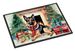 German Shepherd Cozy Christmas Doormat Front Door Mat Indoor Outdoor Rugs For Entryway, Non Slip Washable Low Pile, 24H X 36W_maomaolike.com