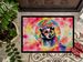 Hippie Animal Badger Doormat Front Door Mat Indoor Outdoor Rugs For Entryway, Non Slip Washable Low Pile, 24H X 36W_maomaolike.com