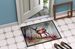 Deer Doormat Front Door Mat Indoor Outdoor Rugs For Entryway, Non Slip Washable Low Pile, 24H X 36W_maomaolike.com