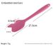 Kitchen large silicone scraper butter spatula mixing spatula baking integrated scraper cake scraper tool_maomaolike.com