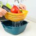 Vegetable Washing Basket Fruit Basin Drain Basket_maomaolike.com
