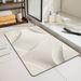 Bathroom Mat Toilet Mat Shower Mat Entrance Rug Absorbent Non-Slip Mat Soft Quick-Dry Machine Washable_maomaolike.com
