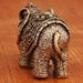 Bronze Pure Copper Water Elephant Auspicious Ruyi Office Home Decoration Three-Dimensional Hand-Made Metal Ornament_maomaolike.com