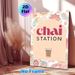 Chai Station Themed Painting Poster, Soft Watercolor Floral Paisley Pattern Poster, Warm Tea-inspired Decor Ideal For Café, Kitchen And Dining Area_maomaolike.com