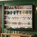 Black 5-Tier Display Cabinet, Wall-Mounted Display Case With 2 Glass Doors And Adjustable Shelves_maomaolike.com