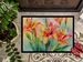 Lilies In Watercolor Doormat Front Door Mat Indoor Outdoor Rugs For Entryway, Non Slip Washable Low Pile, 24H X 36W_maomaolike.com