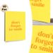 Don't Forget To Smile Inspirational Painting Poster, Warm Minimalist Typographic Poster, Uplifting Cheerful Decor Ideal For Home, Office, Living Room_maomaolike.com