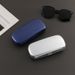 Unisex Aluminum lightweight smooth embossed oxidized glasses case Lightweight anti-pressure sunglasses case myopia glasses case_maomaolike.com