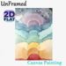 Rainbow Cloud Themed Painting Poster, Soft Watercolor Gradient Poster, Gentle Dreamy Aesthetic Ideal For Bedroom And Living Room Wall Decor_maomaolike.com