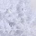 7.5FT White Slim Artificial Christmas Tree Includes Foldable Metal Stand_maomaolike.com
