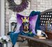 Gordon Setter King Of Mardi Gras Throw Pillow Machine Washable, Indoor Outdoor Decorative Pillow For Couch, Bed Or Patio, 18Hx18W_maomaolike.com