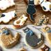 9pcs, Kitten Cat Shaped Cookie Cutters, Pastry Cutter, Biscuit Molds, Baking Tools, Kitchen Accessories_maomaolike.com