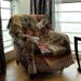 boho Cover Vintage American-style Cotton-linen Cushion, Tiger Chair Backrest Cover, Single-person Sofa Bl, Decorative_maomaolike.com
