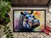 Hippopotamus Doormat Front Door Mat Indoor Outdoor Rugs For Entryway, Non Slip Washable Low Pile, 24H X 36W_maomaolike.com