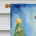 Greater Swiss Mountain Dog Christmas Reindeer House Flag Large Porch Sleeve Pole Decorative Outside Yard Banner Artwork Wall Hanging, Polyester, House Size, Multicolor_maomaolike.com