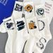 Unisex Socks Men's mid-tube ins Hipster High profile Level stockings Student letter long tube sports basketball socks_maomaolike.com