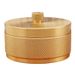Brass Car Grid Pattern Decoration, Bulk Purchase Gift, High-End Home Desktop Metal Ornament With Lid Ashtray_maomaolike.com