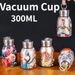 Cute Portable 304 Stainless Steel Insulated Cup Double Wall 300ml Coffee Mug Leak-Proof Mini Water Bottle Outdoor Travel_maomaolike.com