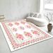 Living Room Rug,Large Rug,Oversized, Gold Leaves Design,Bedroom Rug,Soft And Thick, Machine Washable, Thickened Rug, Bedside Rug,Decorative Indoor Rug_maomaolike.com