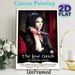 The Love Witch Movie Painting Poster, Mysterious Gothic Witch-themed Dramatic Scene Poster, Captivating Cinematic Art For Home Theater, Bedroom Wall_maomaolike.com