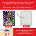 Boxer King Of Mardi Gras Porcelain Ornament Christmas Tree Hanging Decorations For Home Christmas Holiday, Rectangle, Gift, Multicolor_maomaolike.com