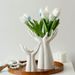 High-value Resin Vase For Flower Arrangement, Creative And Simple Design, Suitable For Showroom And Home Decor._maomaolike.com
