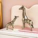 Miniature Landscape Simulation Animal Cute Giraffe Figurine Doll Succulent Bonsai Gardening Fence Decoration Landscaping Prop_maomaolike.com