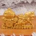 Twelve Zodiac Pulling Yuanbao Bowl Car Turning The Tide Wealth Ox Ornament Office Desktop Decoration Craft_maomaolike.com