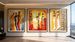 African Ethnic-inspired Abstract Decorative Painting African Woman In A Skirt Living Room Sofa Backdrop Artwork Art Exhibition Piece_maomaolike.com