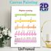 Rhythm Counting Painting Poster, Colorful Clear Musical Note Chart Poster, Practical Guide For Learning Music Rhythms, Ideal For Music Classrooms And_maomaolike.com