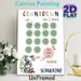 Koala Themed Countdown Painting Poster, Soft Watercolor Style Cute Koala & Numbered Circles Poster, Practical Countdown Tracker For Pre-school Start_maomaolike.com