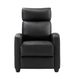 Comfortable Single-Seat Manual Recliner Chair | PU Leather Upholstery | Perfect For Small Spaces_maomaolike.com