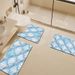 Bathroom Mat Toilet Mat Shower Mat Entrance Rug Absorbent Non-Slip Mat Soft Quick-Dry Machine Washable_maomaolike.com