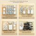 Data Storage Box Divider Organizer Transparent Cable Winder Detachable With Lid Drawer Style Large Capacity_maomaolike.com