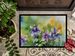 Colorado Rocky Mountain Columbine In Watercolor Doormat Front Door Mat Indoor Outdoor Rugs For Entryway, Non Slip Washable Low Pile, 24H X 36W_maomaolike.com