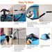 4-5 Person Pop-Up Camping Tent, Instant Setup Family Tent With 2 Mosquito Nets Windows, Portable For Hiking, Backpacking & Outdoor Adventures, Waterproof & Windproof_maomaolike.com