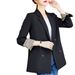 Women's Clothing Casual All-match Slim-fit Slim-fit Plaid Women's Work Suit_maomaolike.com