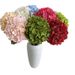 Ziyan Single Brushed DIY Wedding Hydrangea Artificial Photography Prop Decoration Fake Flower Green Plant Wholesale_maomaolike.com