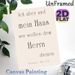Biblical Verse Painting Poster, Minimalist Elegant German Scripture Poster, Meaningful Serene Decor Ideal For Home And Prayer Spaces_maomaolike.com