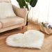 Shengxi American Style Blended Heart Carpet For Living Room, Bedroom, Balcony, Machine-Woven Long Plush Carpet, Washable_maomaolike.com