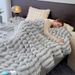 New Tocas Rabbit Flannel Milk Fleece Office Travel Throw Gift Blanket Wholesale_maomaolike.com