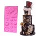 Mechanical Gear Silicone Cake Fondant Mold For Crafting Projects_maomaolike.com