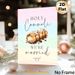 Cannoli Wedding Themed Painting Poster, Pastel Watercolor Style Cannoli & Wedding Quote Poster, Warm Festive Decor Idea For Wedding Reception, Dining_maomaolike.com