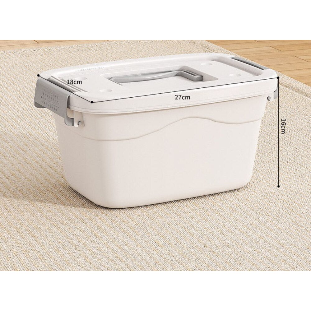 Plastic Small Household For Clothes, Toy Book Box, Dormitory Snack And Miscellaneous Storage Box_maomaolike.com