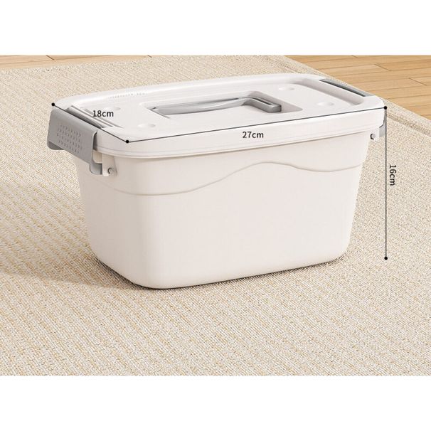 Plastic Small Household For Clothes, Toy Book Box, Dormitory Snack And Miscellaneous Storage Box_maomaolike.com