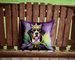 Greater Swiss Mountain Dog King Of Mardi Gras Throw Pillow Machine Washable, Indoor Outdoor Decorative Pillow For Couch, Bed Or Patio, 14Hx14W_maomaolike.com