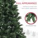 9ft Artificial Christmas Tree, Xmas Tree With 2132 Branch Tips, Auto Open, Holiday Décor With Steel Base For Home Office, Green_maomaolike.com
